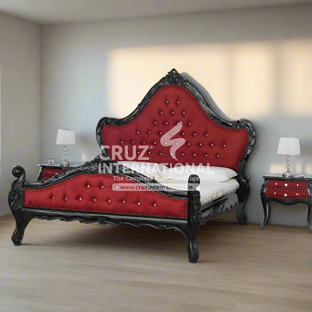 Maharaja Carving Sebastián Bed CRUZ INTERNATIONAL